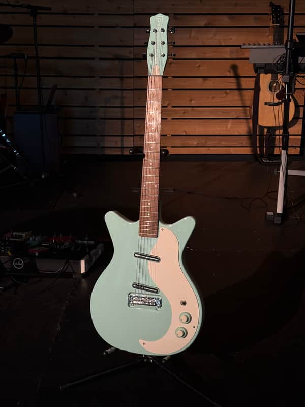 Danelectro 59M NOS Double Cutaway 2010s - Seafoam Green image 1