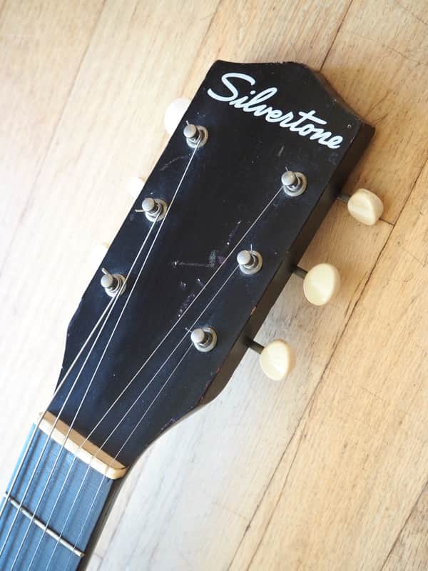 1960 Silvertone Stratotone Mars Model 1421 Vintage Guitar by