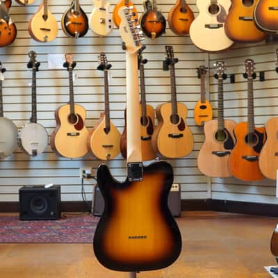 Fender Standard Telecaster Electric Guitar 3-Color Sunburst image 6