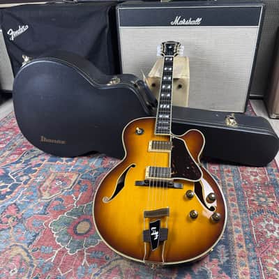 Ibanez AF200 Hollow Body HH Violin Sunburst - 2004 image 6