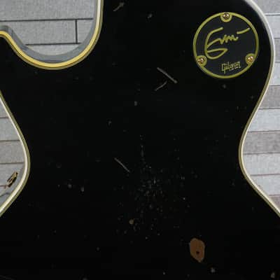 Gibson Custom Shop Murphy Lab Eric Clapton Signature '58 Les Paul Custom Reissue Relic - Ebony image 12