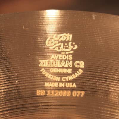 Zildjian A Custom Mastersound Hihat 15" Cymbals - Demo! image 9