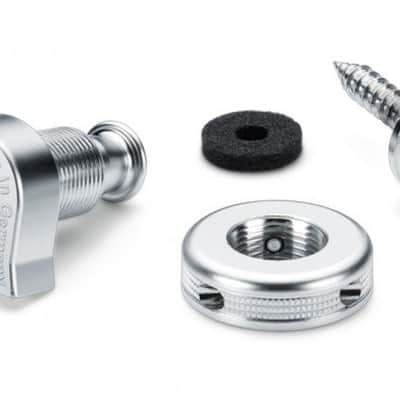 Schaller S-Locks Chrome Strap Lock System *Free Shipping in the USA* image 12