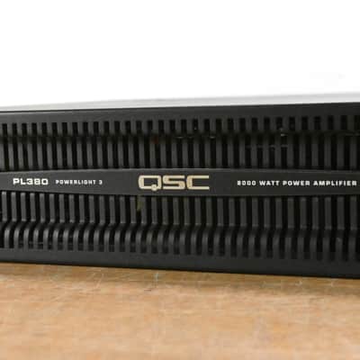 QSC PL380 Powerlight 3 Series 2-Channel Power Amplifier CG012GJ image 3
