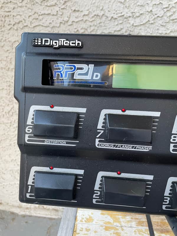 Vintage DigiTech RP21D Multi Effect Guitar Pedal Tube | Reverb