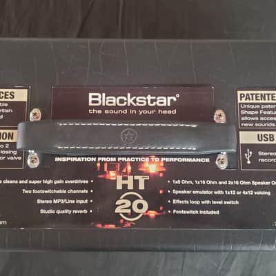 Blackstar HT-20RH MKII 2-Channel 20-Watt Guitar Amp Head with Reverb 2019 - Present - Black image 2