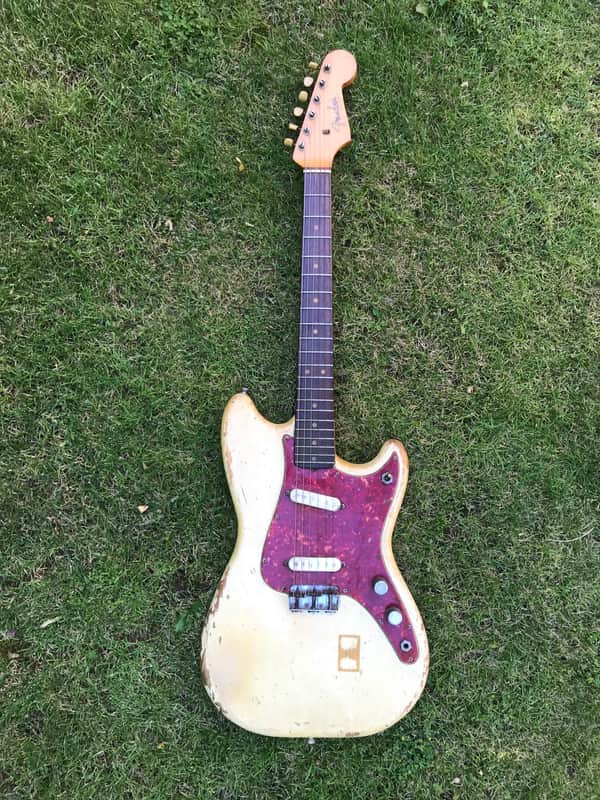 Fender Duo Sonic Owned by John Lennon, THE BEATLES 1963 Blonde image 1