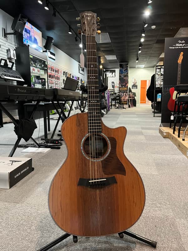 USED Taylor 724ce Hawaiian Koa Grand Auditorium with Case