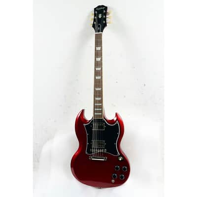 Epiphone SG Traditional Pro Electric Guitar Regular Sparkling Burgundy image 1