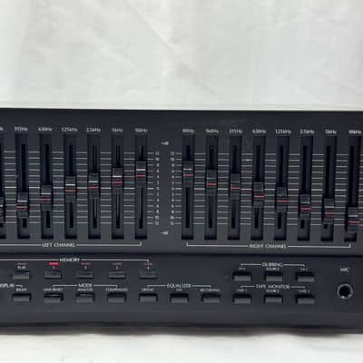 Sansui SE-9 Stereo Graphic Compu-Equalizer Black image 19