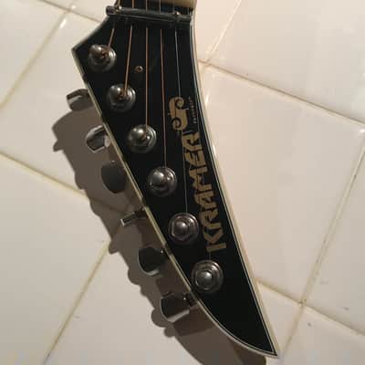 Kramer Farrington KFT-1 Left Handed Electronic/Acoustic 1988 Gloss Black image 3