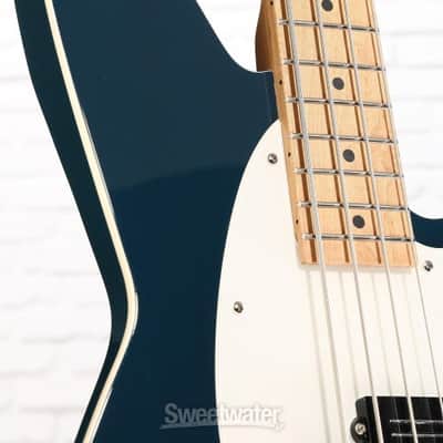 Reverend Decision Electric Bass Guitar - High Tide Blue  Maple Fingerboard (DeciHTBd1) image 5
