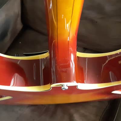 Ventura Barney Kessel MIJ 1960's-1970's - Matsumoku-Cherry Sunburst image 7