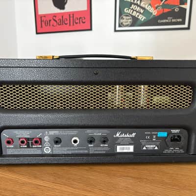 Marshall Origin ORIGIN20H 20-Watt Tube Guitar Amp Head 2018 - Present - Black image 2