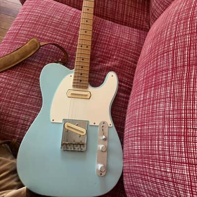 Fender Telecaster Vintera Road Worn Sonic Blue, Lollar CC and BS pickups image 14