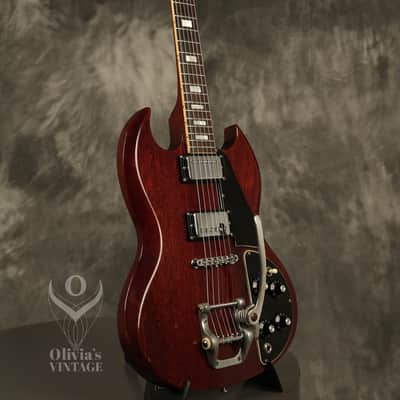 1971 Gibson SG Deluxe w/Bigsby Cherry image 8
