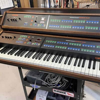 Rhodes Chroma Synthesizer Complete Walnut Wood Replacement Kit image 2