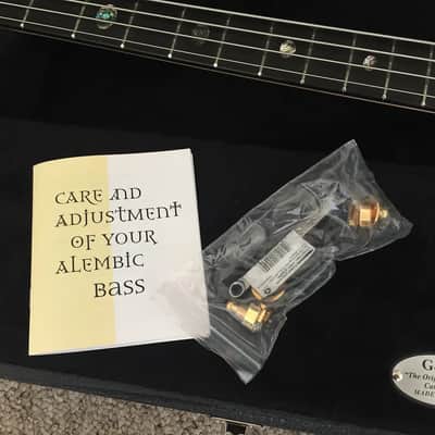 Alembic stanley clarke 2005 gaucher/left handed image 3