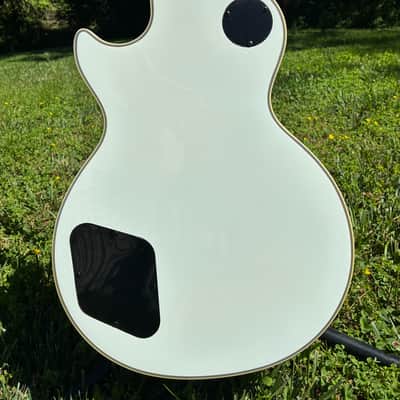 Upgraded Epiphone Les Paul Custom-Seymour Duncan-Road Runner HSC-Alpine White image 8