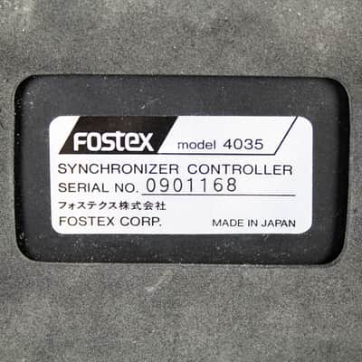 Fostex 4035 Synchronizer & Controller Reel to Reel unit Untested image 6