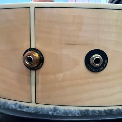 Epiphone EJ200SCE/N 2018 Natural Blonde, Sonic 2 preamp image 12
