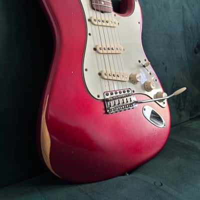 Immagine Fender Vintera Road Worn '60s Stratocaster 2020 - 2021 - Firemist Gold - 3