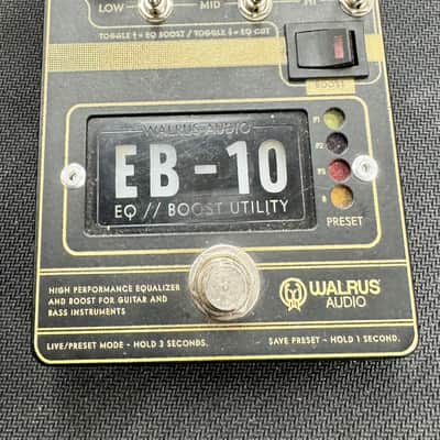 Used Walrus Audio EB-10 Preamp/EQ/Boost w/Box TFW3167 image 2
