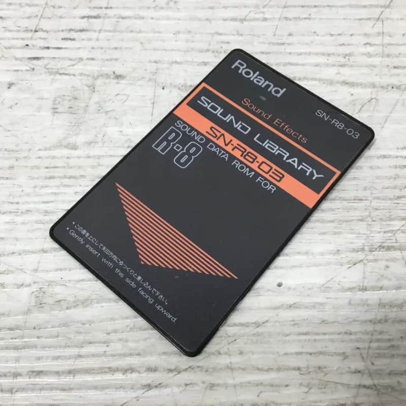 Roland SN-R8-03 Sound Effects 1990s - Black image 1