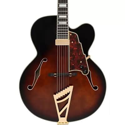 D'Angelico Premier EXL-1 Hollowbody Electric Guitar Brown Burst image 10