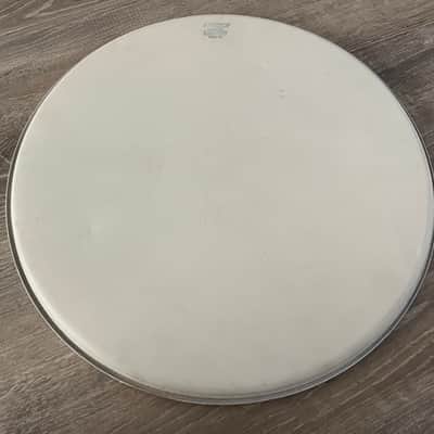 Gretsch 1960s Round Badge Era Blue Ink Permatone Coated Drum Head 16 Inch image 1