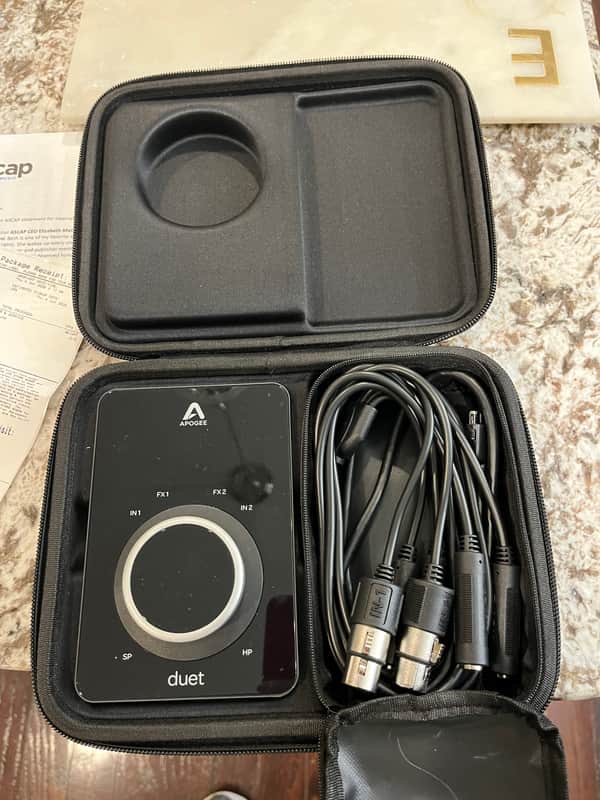 Apogee Duet 3 USB-C Audio Interface with Duet Dock 2021 - Black image 1