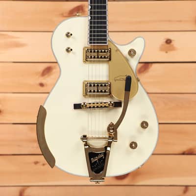 Gretsch G6134T-58 Vintage Select '58 Penguin with Bigsby - Vintage White - JT25103421 - PLEK'd image 2