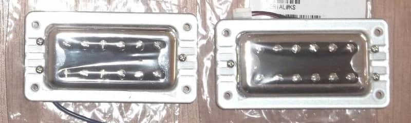 Gretsch® Blacktop Filtertron Pickup Set~Chrome~G5400~Solderless Wiring~Brand New image 1