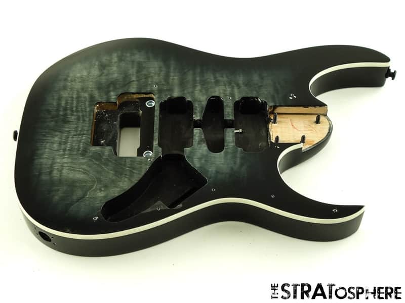 Ibanez RG450QMB BODY RG Standard Guitar Bound Quilted Top Gray Burst image 1