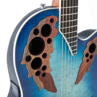 Ovation E – akustická kytara Celebrity Elite Plus Super Shallow Regal to Natural image 8