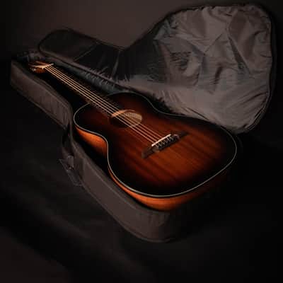Alvarez AP66 Acoustic Guitar with Gig Bag, Shadowburst - USED image 12