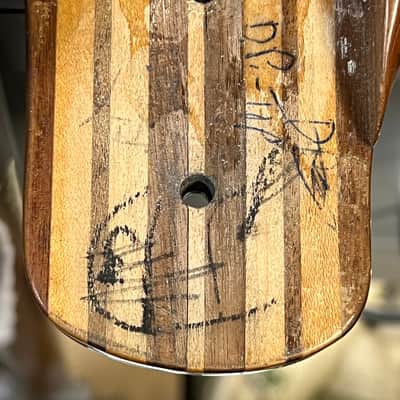 Kramer DMZ 4001 1979ish - Natural Aluminum Neck Bass image 6