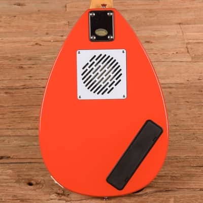 Vox Apache-1B Teardrop Travel Bass with Built-In Speaker Salmon Red image 3