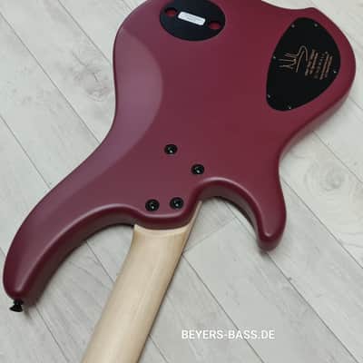 Dingwall NG3 4-String Nolly, Pegasus Red LTD, Signature, Limited Edition image 8