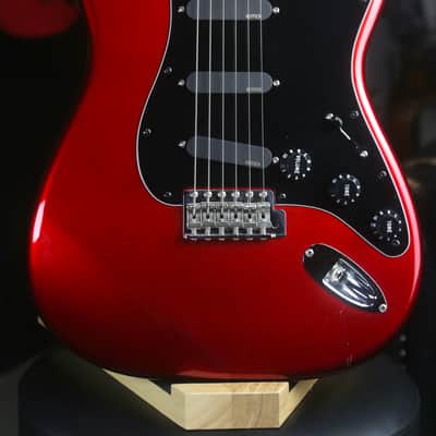 Upgraded Fender Stratocaster ST-50, MADE IN JAPAN 1994-1995 - Apple Candy Red Metallic image 2
