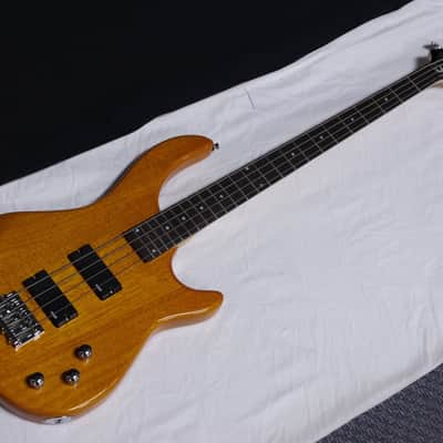 DEAN Edge 1 4-string BASS guitar NEW Amber w/ TG LIGHT CASE - Chrome Hardware image 3