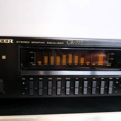 Pioneer GR-777 Stereo Graphic Equalizer 10 Band RARE GR-777 image 3
