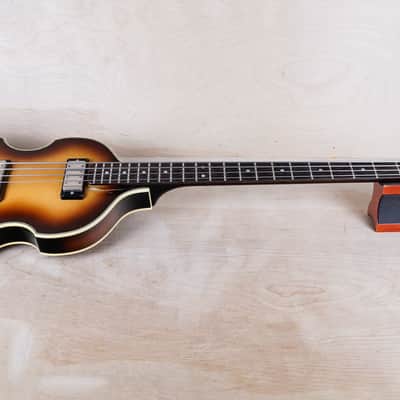 Greco VB50 Violin Bass MIJ 1986 Sunburst Vintage Japan w/ OHSC image 3