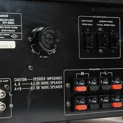 Pioneer SX-980 Vintage Stereo Receiver – Professionally Restored – 1-Year Warranty image 12