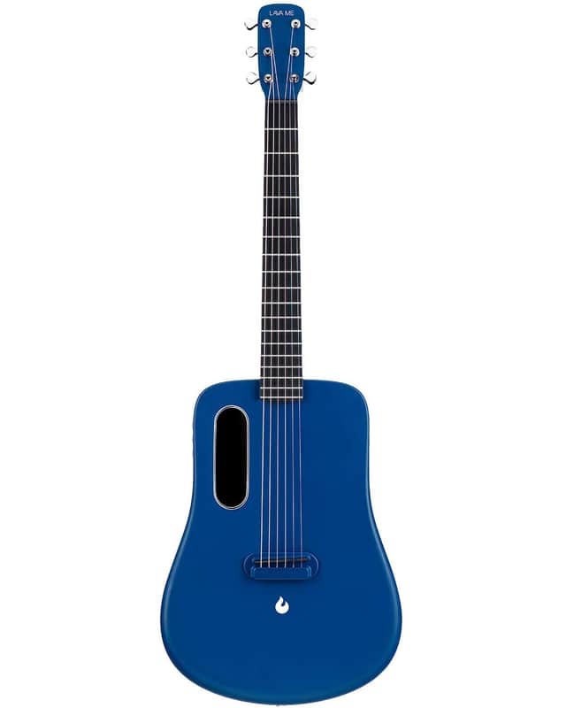 LAVA ME 2 AirSonic carbon fiber freeboost acoustic electric Guitar Blue image 1