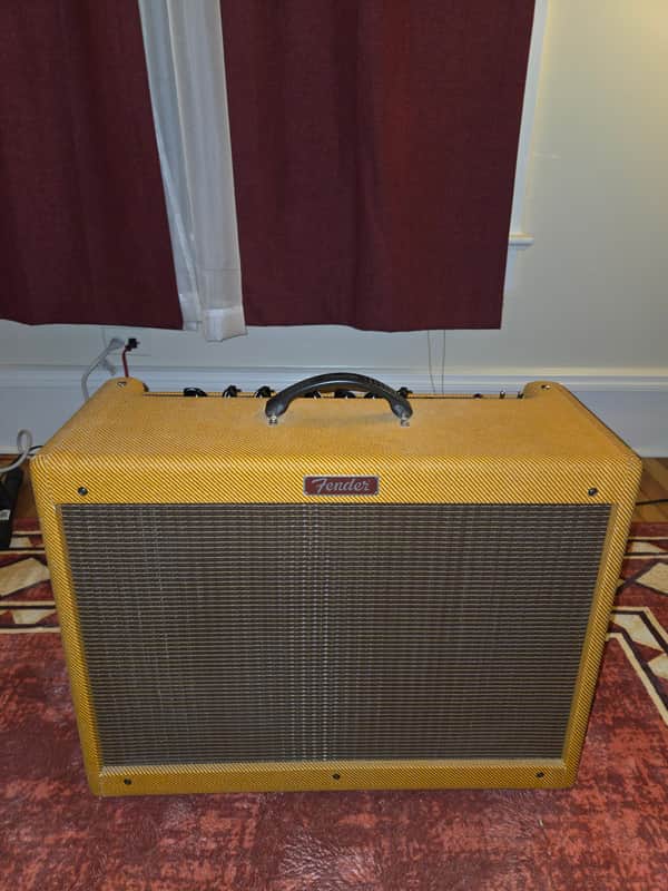 Fender Blues Deluxe Reissue 2-Channel 40-Watt 1x12" Guitar Combo 2005 - Present - Tweed image 1