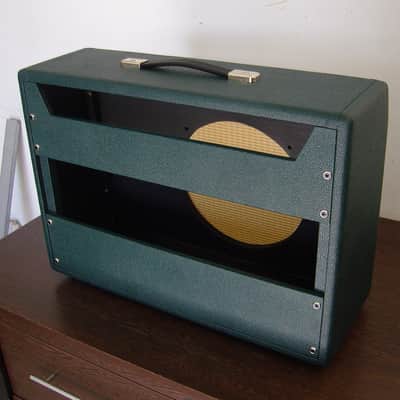 Fender Blackface amp shell green combo image 5