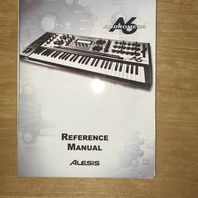Alesis A6 Andromeda 61-Key Polyphonic Analog Synthesizer 2000s - Black/Silver image 2