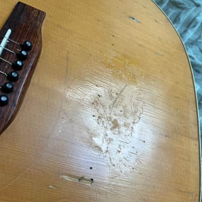 Rare Vintage  (1979) Hofner Dreadnought Acoustic Guitar - 489? image 8
