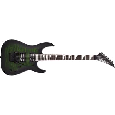 Jackson JS Series Dinky Arch Top JS32Q DKA Guitar - Transparent Green Burst image 5